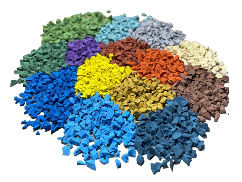 EPDM Granules Rubber Tiles Mat Playground Flooring Safety